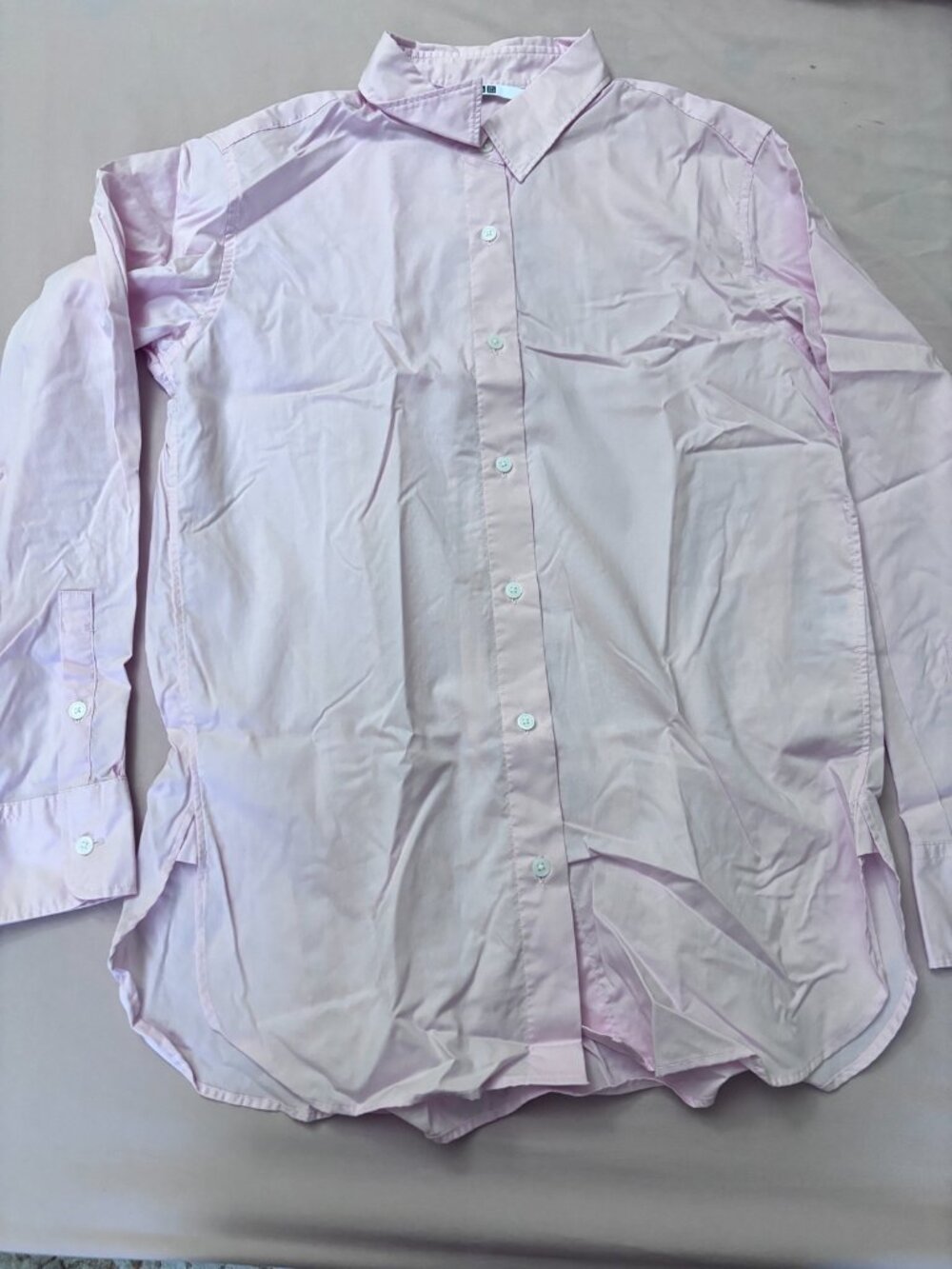 Uniqlo Pink Button Down Shirt XS
